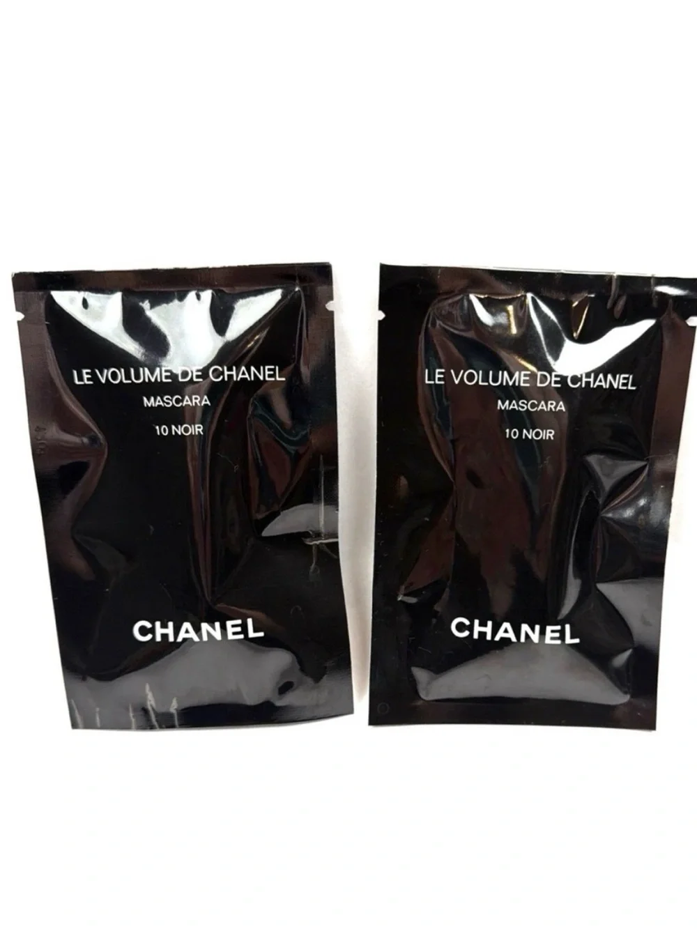 CHANEL Le Volume de Chanel Mascara 10 Noir Samples Lot of 2 Sealed Travel Size